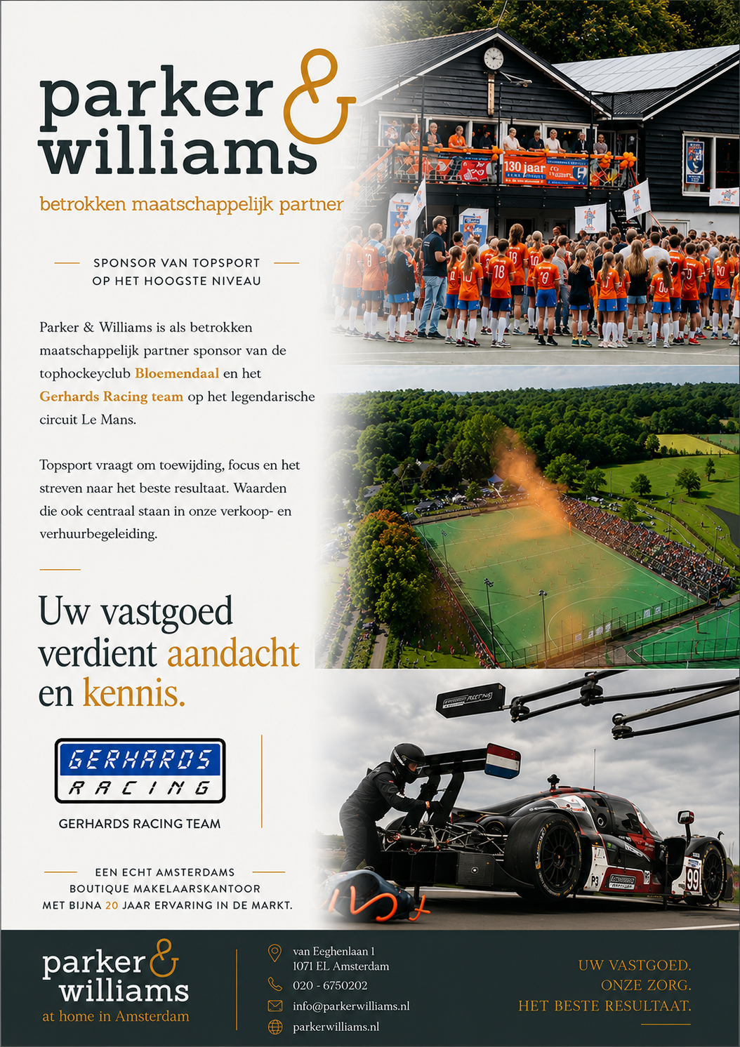 Parker & Williams als maatschappelijk partner 
